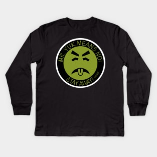 mr. yuk Kids Long Sleeve T-Shirt